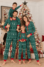 Pyjama de Noël assorti pour toute la famille, collection Evergreen - Vêtements pour chien disponibles
