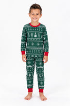 Pyjama de Noël assorti pour toute la famille, collection Evergreen - Vêtements pour chien disponibles