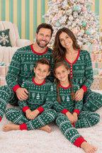 Pyjama de Noël assorti pour toute la famille, collection Evergreen - Vêtements pour chien disponibles