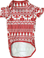 	Red White Snowflake Christmas Pajamas Size Chart – Adults Kids Baby and Dog Sizes Available